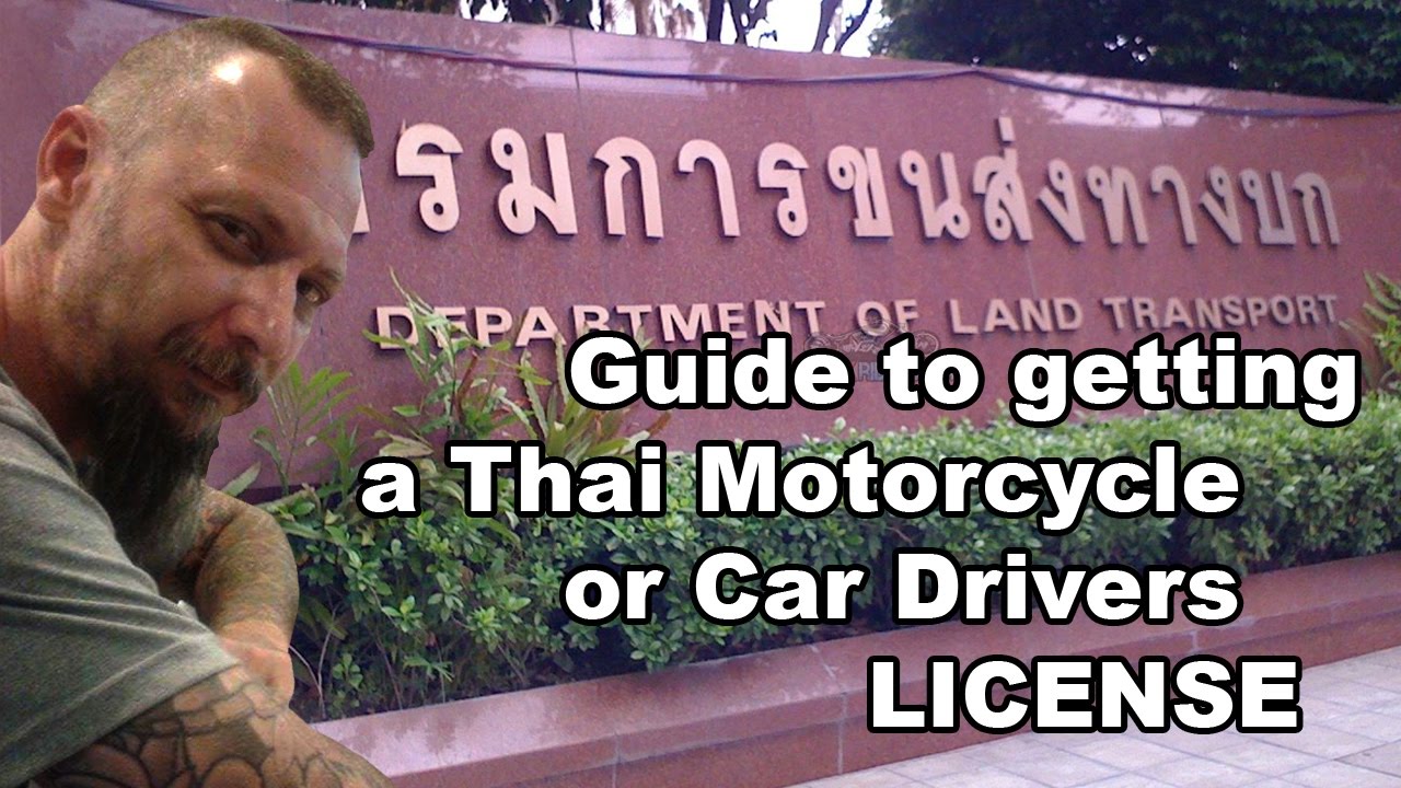 thailand driving license